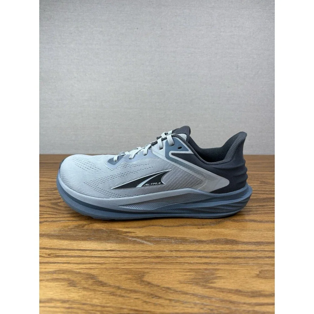 Altra Torin 8 Gray Light Slate Mens Zero Drop Running Shoes Size 10 Max Cushion